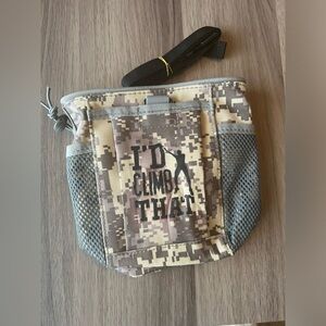 I'd Climb That Camouflage Chalk Bag for Men